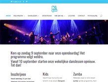 Tablet Screenshot of kdans.be